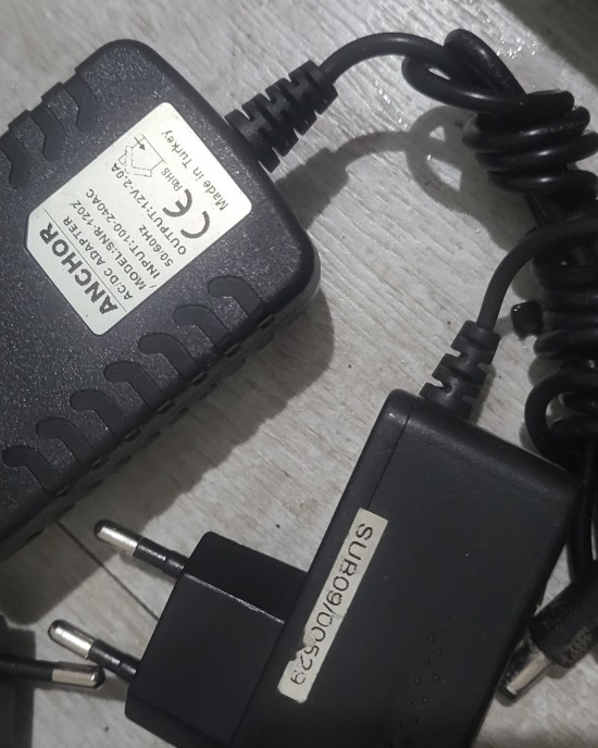 12 volt adaptör led adaptör ikinci el sağlam 