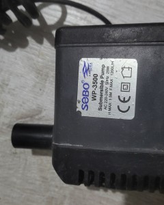 Sobo wp 3500 sump kafa motoru ikinci el 25 watt