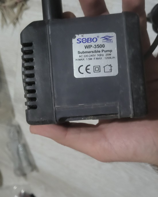 Sobo wp 3500 sump kafa motoru ikinci el 25 watt