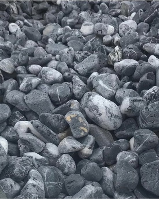 black angel dekoratif taş 4-6 cm 1 kg 