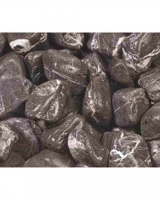 black angel dekoratif taş 4-6 cm 1 kg 