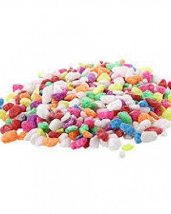 renkli çakıl 1 kg 0.5 cm